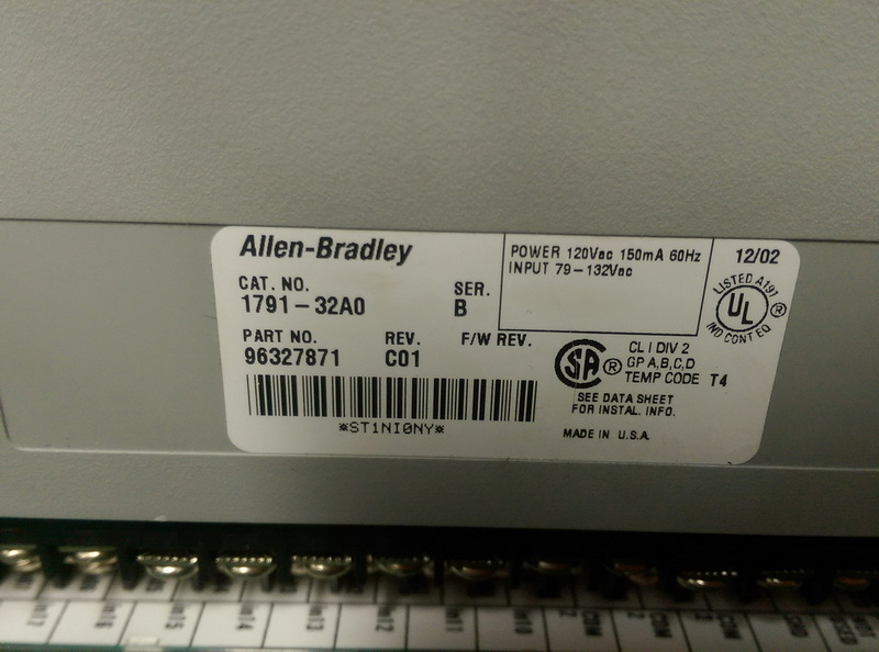 AB 179132A0 32 Point Input Module PLC DCS SERVO Control MOTOR POWER